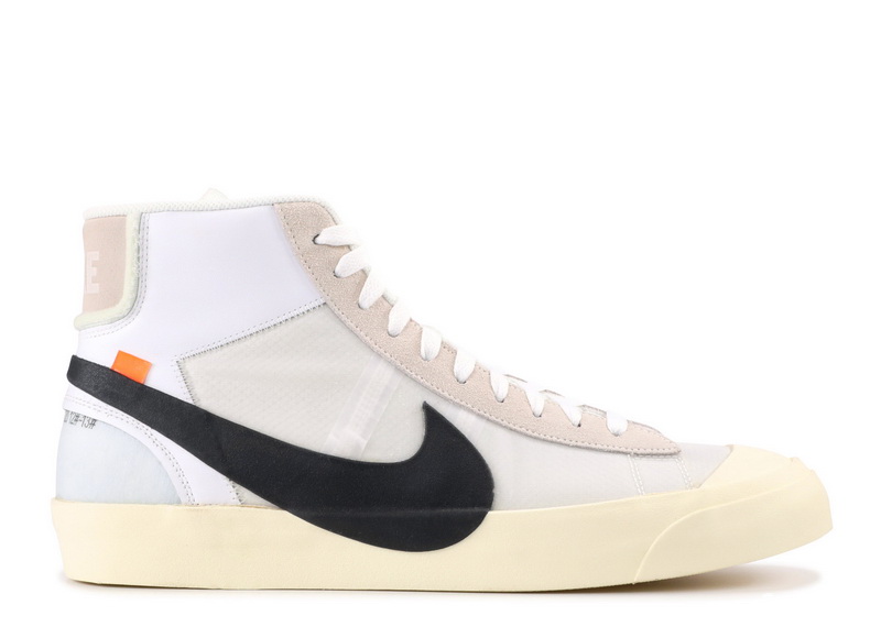 Authentic OFF-WHITE x Nike Blazer Mid White